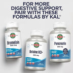 KAL Acidophilus ProBiotic-4, 500 Million CFUs, Four Probiotic Strains, Probiotics for Women and Men, Freeze Dried, L. acidophilus, L. bulgaricus, S. thermophilus, B. bifidum, 250 Servings, 250 VegCaps