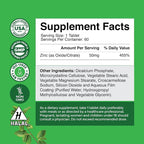 Bundle of Eye Health Supplement for Adults - Lutein 20mg Per Serving for Vision Dry Eyes and Blue Light Protection with Beta Carotene and Zinc 50mg Immune Support to Enhance Hair Skin and Nails