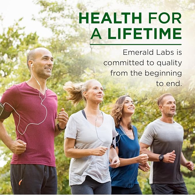 EMERALD LABS Vision Health - Premium Eye Health Supplement with Lutein, Zeaxanthin & Albion Chelated Zinc - Vegan & Gluten-Free - 60 Vegetable Capsules (30-Day Supply)