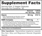 NusaPure NMN Complex 1,000 mg per Serving with Resveratrol, Turmeric Root, Quercetin & BioPerine, 180 Vegan Capsules (90 Servings) – Non-GMO, Vegan, Lab Tested, Made in cGMP Facility
