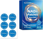 NAD+ Patches | Promote Daily Vitality & Healthy Aging | Support Cellular Energy & Metabolism | 8-Hour Timed Release (30)