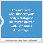 Life Extension Dopamine Advantage, Cognitive Health, Mental Sharpness, Motivation, Vitamin B12, phellodendron bark Powder, Gluten Free, Non-GMO, Vegetarian, 30 Capsules
