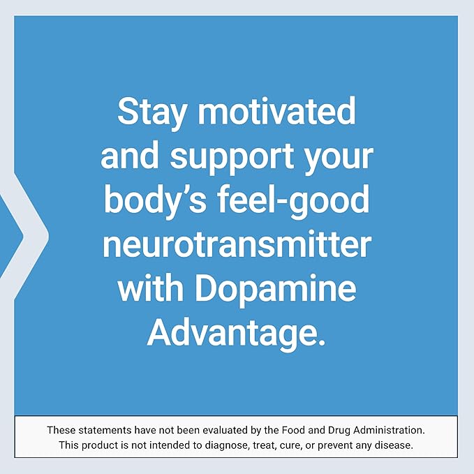 Life Extension Dopamine Advantage, Cognitive Health, Mental Sharpness, Motivation, Vitamin B12, phellodendron bark Powder, Gluten Free, Non-GMO, Vegetarian, 30 Capsules,(Pack of 2)