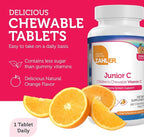 Zahler Junior C Advanced Chewable Vitamin C for Kids - Immune Support in Delicious Orange Flavor - Kosher Chewable Antioxidant - (180 Count)
