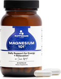 Magnesium 101 by Dave Asprey | Daily Support for Sleep, Metabolism, Relaxation, & Heart Health | 300 mg Chelated Magnesium Bisglycinate | High Absorption Magnesium | 30 Day Supply
