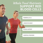 Optimal Health Systems Essential B-12 Drops | Whole Food B-12 for Energy, Red Blood Cell & Cognitive Support | Potent, Vegetarian, Gluten Free, Non-GMO – 60 mL