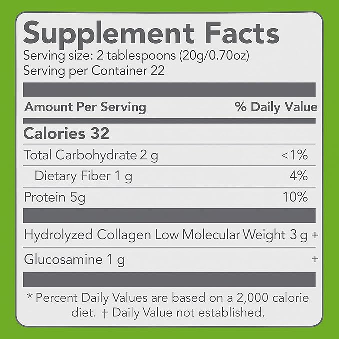 Collagen Supplements with Hydrolyzed Collagen - Lemon Flavor Dietary Supplement, 15.87 Oz - Collagen Supplement for Hair, Supports Skin & Joint Health - Premium Collagen Hydrolyzed Formula