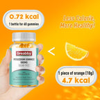 Potassium Gummies, Potassium Chloride for Adults, 60 Servings, Sugar-Free Potassium Supplement, Muscle Relief & Heart Health for Women Men, Electrolyte Balance, Efficient Potassium Supply