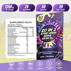 20-In-1 Beef Organ Supplement for Women, 925MG Grass Fed Beef Liver, Uterus, Ovary & 3 more with Maca, DIM, Black Cohosh, Vitamin & Mineral, Bovine organ Capsules for Hormone Balance, Energy, 30 Days