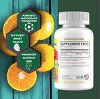 America Medic & Science Rapid-C 1000mg Vitamin C Supplement (1 Pack of 200 Tablets) Energy Booster, Daily Immune System Support, Antioxidant | Vegan, Non-GMO Coated Ascorbic Acid for Adult Men & Women