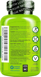 NATURELO Vitamin B Complex,120 Capsules, Vegan, CoQ10, Methyl Folate, Biotin, Fruit & Veg Blend, Supports Energy and Healthy Stress Response, Super B Complex Vitamins for Women and Men