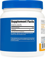 Nutricost L-Glutamine Powder Sweetened with Stevia (500 Grams, Peach Mango) - Supplement for Gut Support, 5 Grams of L-Glutamine Per Serving - Gluten Free, Non-GMO