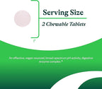 Seeking Health Digestive Enzymes Chewable, Vegan and Vegetarian Enzymatic Supplement to Support Healthy Digestion and Digestive Comfort with Amylase, Protease, and Lipase (60 Tablets)