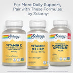 SOLARAY Vitamin C with Bioflavonoid Concentrate - Rose Hips, Acerola Cherry and Bioflavonoids - Vitamin C 1000mg - Immune Function, Skin, Hair, Nails Support - Vegan - 100 Servings, 100 VegCaps