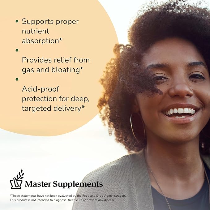 Master Supplements TruBifido - 30 Capsules, Pack of 2 - Powerful Probiotic for Colon Health & Energy - Immune Booster, Supports Regularity - Gluten Free - 60 Total Servings