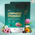 Lymphatic Drainage Supplements, 480 Softgels, Lymph System Support Supplement for Women & Men, 21-in-1 Herbal Blend with Echinacea, Dandelion, Burdock, Bromelain, Calendula, Turmeric & More, 2 Bag