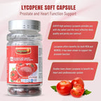 AIHIYO Lycopene Soft Capsule, 100mg Tomato Supplement Extract, Organic Complex Formula, 500mg Per Capsule, 100 Softgel