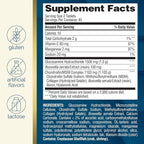 Nature's Wonder Triple Strength Glucosamine Chondroitin with MSM and Hyaluronic Acid and Boswellia for Joint Health, Supports Joint Flexibility and Mobility, 45 Day Supply, 90 Tablets (Pack of 2)