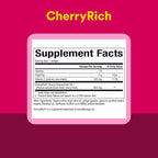 CherryRich by Natural Factors, Super Strength Cherry Concentrate, Antioxidant Support for Healthy Joints and Uric Acid Metabolism, 90 softgels (90 servings)