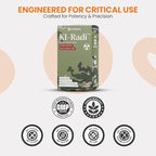 EarthNutri KI-Radi™ Potassium Iodide KI Tablets 65 mg – High Potency Iodine for Thyroid Support, Emergency Preparedness – Potassium Supplement in Foil-Foil Blister – 40 Tablets (2 Pack of 20)