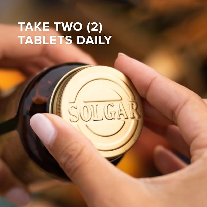 Solgar Skin, Nails & Hair with Biotin - 60 Tablets - with Vitamin C to Promote Healthy Collagen Production - 30 Servings