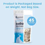 NativePath Collagen Peptides Protein - Hydrolyzed Type 1 & 3 Collagen Powder for Skin, Hair, Nails - 15.9 oz (45 Servings) (Pack of 2)