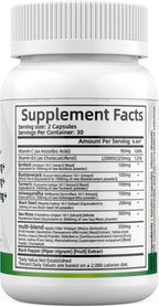 Super Sea Moss Blend - Advanced Formula with Ashwagandha KSM 66, Black Seed Oil, Burdock Root, Bladderwrack, Turmeric, ACV, Ayurveda - Lab Tested, Maximum Potency for Men and Women