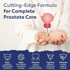 PROSTASOLV Prostate Support for Men's Health - Urinary & Prostate Health Formula with Quercetin, Bromelain, Beta-Sitosterol, Saw Palmetto for Pelvic & Prostate Comfort -60 Caps