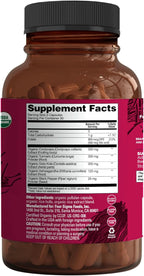 Four Sigmatic Memory Capsules | Reduce Brain Fog & Improve Memory | Nootropic Supplement for Brain Support with Cordyceps Mushroom, Gotu Kola, Turmeric, Ashwagandha & Folate | 30 Servings