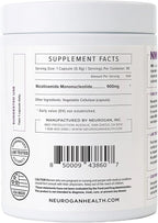 Neurogan Beta NMN (β-NMN) Supplement – 900 mg per Serving, 99.6% Purity – NAD+ Precursor for Cellular Energy & Vitality – 90 Capsules (3-Month Supply) – Made in USA