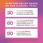 Amberen Perimenopause, Peri-Menopause Multi-Symptom Relief, Vitamin B, Vitamin E & Antioxidants Supplement, Clinically Shown to Help Support Hormone Balance, Hot Flashes & Night Sweats, 60 Count