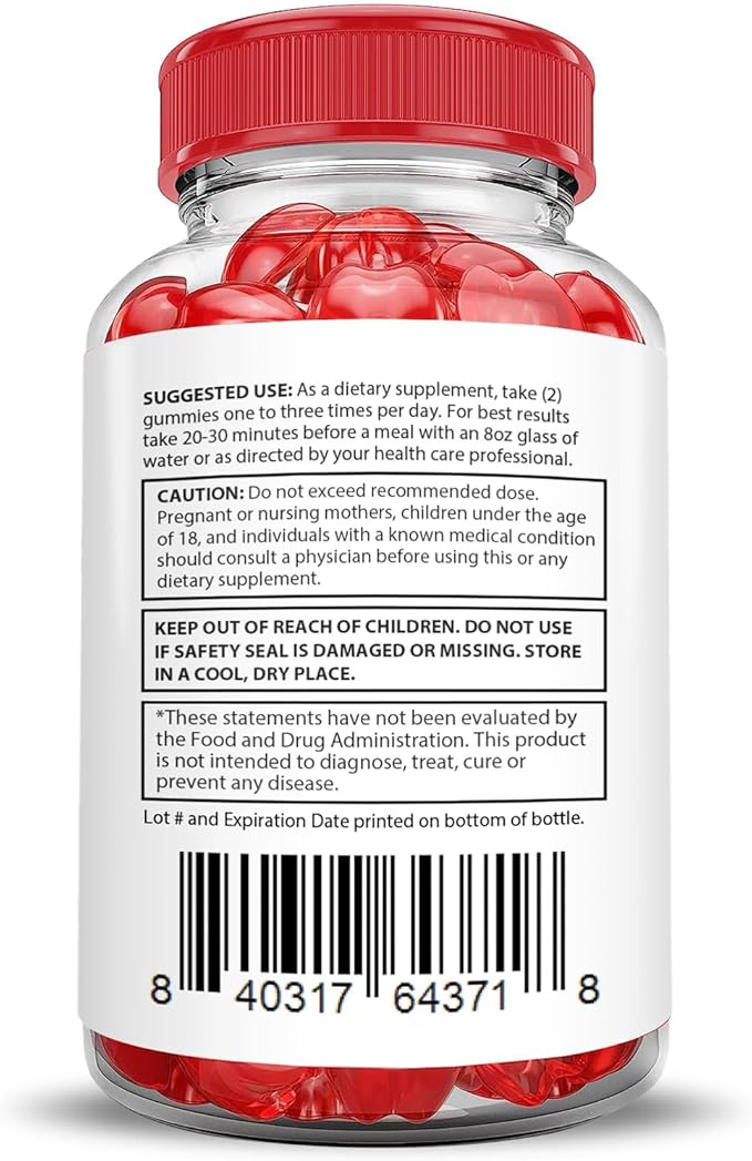 Justified Laboratories (3 Pack Vital Grow XL Extreme 2000MG Performance Gummies Advanced Formula Formulated with ACV Pomegranate Beet Juice Powder B12 Vegan Non GMO 180 Gummys