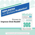 BioGaia Prodentis 3-Pack | Dental Probiotic Lozenges | Promote Healthy Gums & Teeth | Defend Against Dental Problems | Replenish Oral Microbiome | Improve Oral Health | Mint Flavor | 90 Day Supply