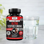 Kaya Naturals Ultra Testosterone - Men's Testosterone Booster with Tongkat Ali, Horny Goat Weed, Tribulus - Natural Workout Supplement for Energy, Stamina, and Strength Booster - 90 Count