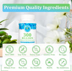 Probiotics for Women & Men - 300 Billion CFU, 24 Strains Probiotics + 15 Organic Herbs Prebiotics for Digestive, Gut Health, Immune, Constipation, Diarrhea & Whole-Body Health - 4 Months Supply