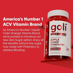 Goli Zero Sugar Trio - World's First 3-in-1 Pre, Post, Probiotic, Apple Cider Vinegar with Vitamin B12 and Probiotics, Ashwagandha & L-Theanine, Vitamin D Gummies, 90 Count (3-Bottle Set)