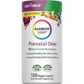 Rainbow Light Prenatal One Multivitamin Support from Conception to Postnatal, High Potency, Clinically Proven Absorption of Vitamin D, B2, Folate, Calcium, Zinc, Iron - 150 Tablets, 5 Month Supply