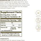 Solgar Liquid Vitamin D3 125 mcg (5,000 IU) - 2 fl oz, Pack of 2 - Natural Orange Flavor - Helps Maintain Healthy Bones & Teeth - Immune System Support - Gluten & Dairy Free - 118 Total Servings