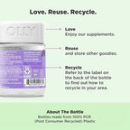 OLLY Keep it Movin' Gummy Supplement, Occasional Constipation Support,* Rhubarb, Prune, Amla Extracts - Plum Berry Flavored, 15 Day Supply - 30 Count