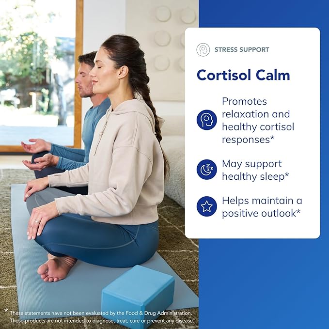 Pure Encapsulations Cortisol Calm - Supports Cortisol Health & Relaxation - Contains Ashwagandha, Magnolia Bark, Rhodiola Rosea & L-Theanine - Restful Sleep* - 60 Capsules