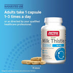 Jarrow Formulas Milk Thistle 150 mg - Antioxidant Supporting Immune Response, Liver Function & Glutathione - Up to 100 Servings (Veggie Capsules), Pack of 12