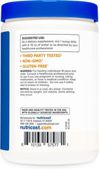 Nutricost Prebiotic Fiber Unflavored (1 Pound) - Vegan, Gluten-Free, GMO-Free