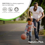 NaturesPlus Pantothenic Acid, Sustained Release - 1000 mg, 60 Tablets - High-Potency Vitamin B5 Supplement - Vegetarian, Gluten Free - 60 Servings