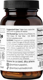 Santa Cruz Paleo Skin & Eye Capsules, Simple Daily Formula for Skin Appearance & Eye Routine, Clean Ingredients, Gluten Free, Keto & Paleo Friendly, 60 Capsules