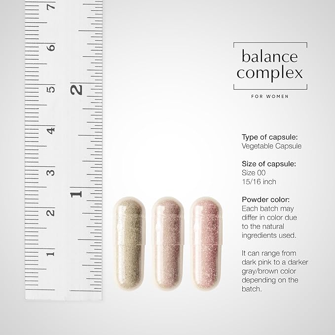 Balance Complex 17-in-1 Vaginal Health 100 Billion Probiotics for Women pH Balance with Cranberry & D-Mannose | Promote Urinary Tract Health for Vaginal Odor & Vaginal Flora, 60 Capsules (Pack of 2)