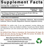 Tart Cherry Extract 1000 mg & Turmeric Curcumin 1500mg/Serving with Bioperine