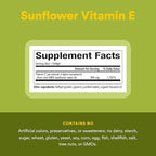 Whole Earth & Sea from Natural Factors, Sunflower Vitamin E, Whole Food Supplement