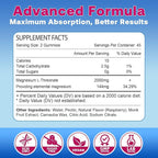 90 Count | Magnesium L-Threonate Gummies 2000mg, Magnesium Threonate Supplement for Adults & Kids, Support Cognition, Restful Sleep & Muscle Health, Sugar Free, Vegan, Non-GMO, Raspberry Flavor