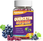 Quercetin Gummies, 1000mg Quercetin with Bromelain Zinc Elderberry, Immune & Antioxidant Support, Vegan Gummies for Adults & Kids, 60 Count