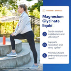Pure Encapsulations Magnesium Glycinate Liquid - Supports Bone Health & Heart Health* - Vegan, Gluten Free & Non-GMO - 16.2 fl oz